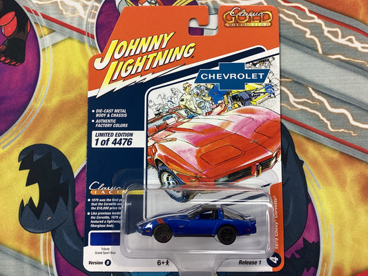HE Johnny Lightning 1979 Chevy Corvette Version B