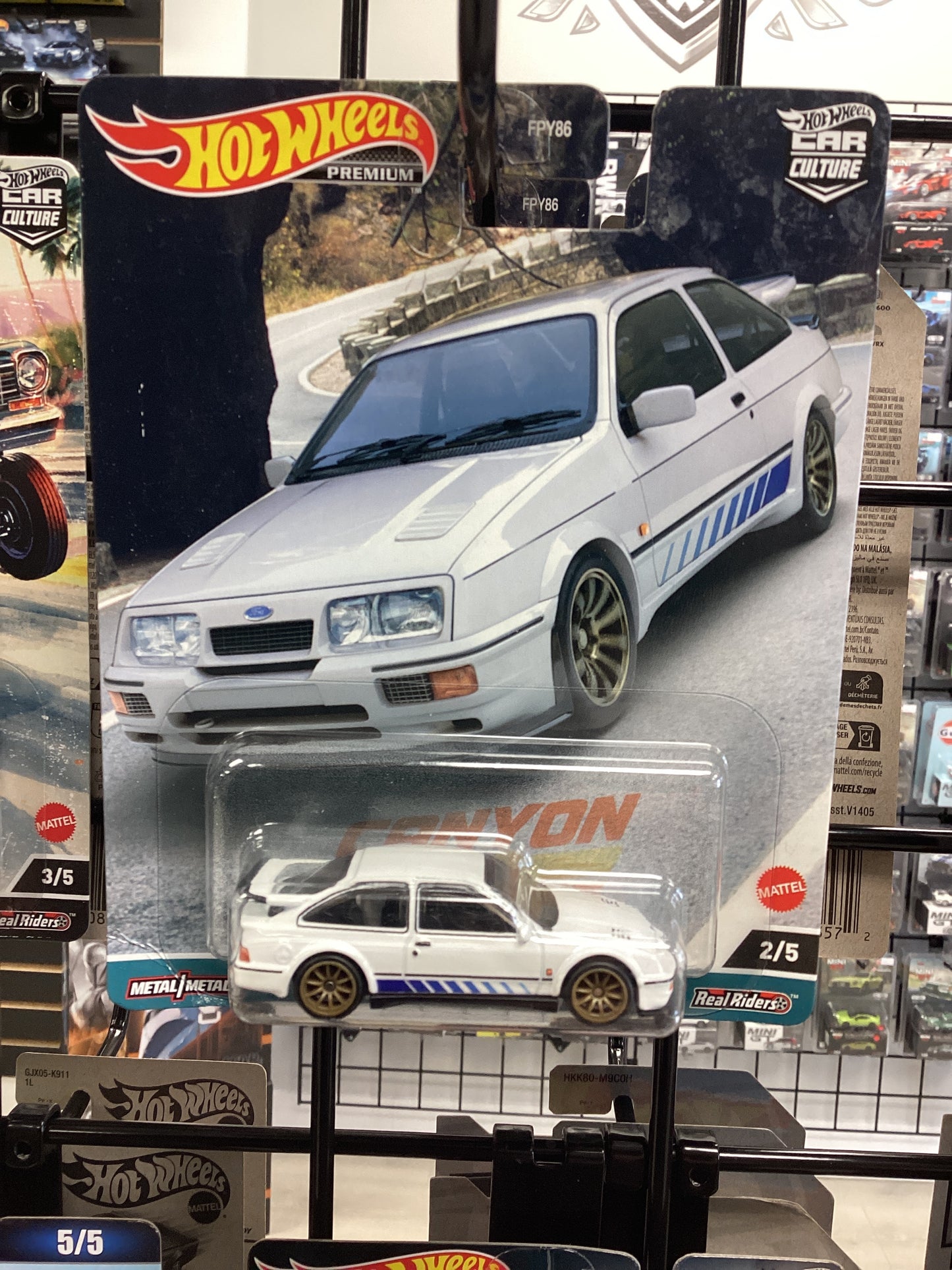 HE HotWheels car culture ford sierra