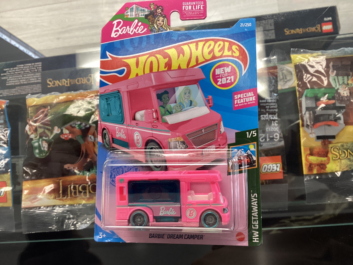 HE HotWheels HW Getaways Barbie Dream Camper