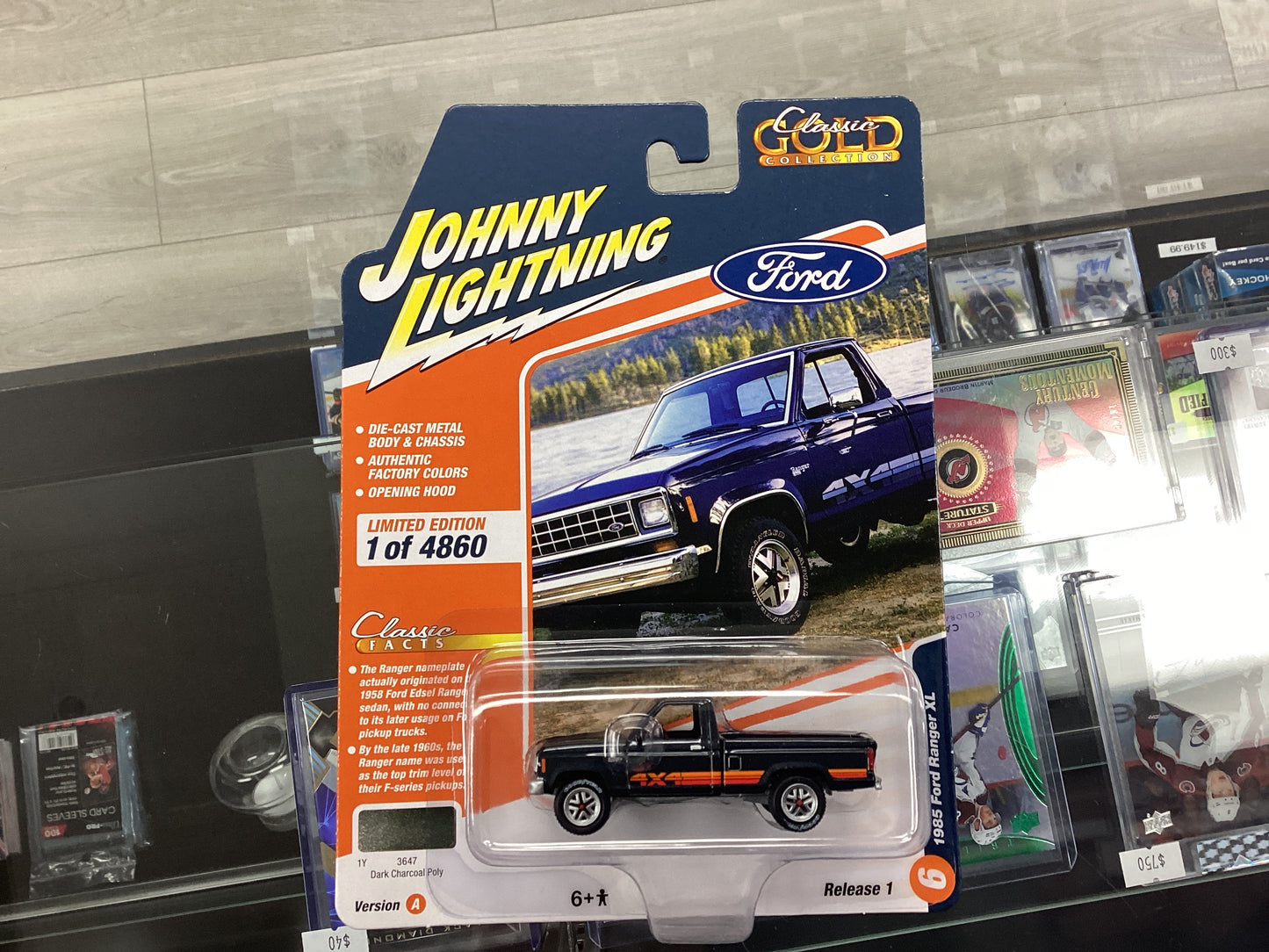 HE Johnny Lightning 1985 Ford Ranger XL Version A