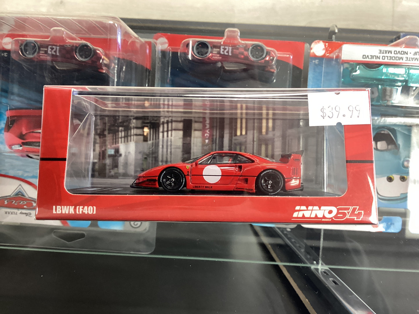 HE Inno 64 Liberty Walk F40 Red