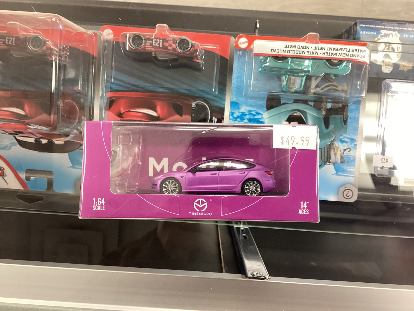 HE Time Micro Tesla Model 3 Purple