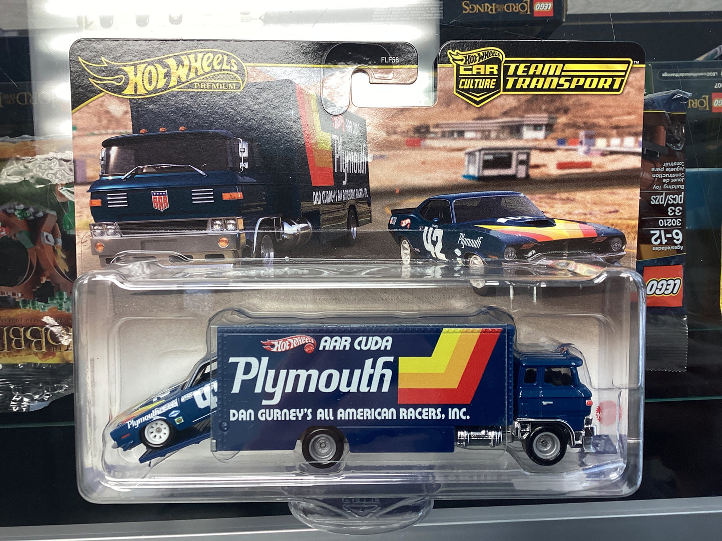 HE Hot Wheels Team Transporter ‘70 Plymouth AAR Cuda Sakura Sprinter