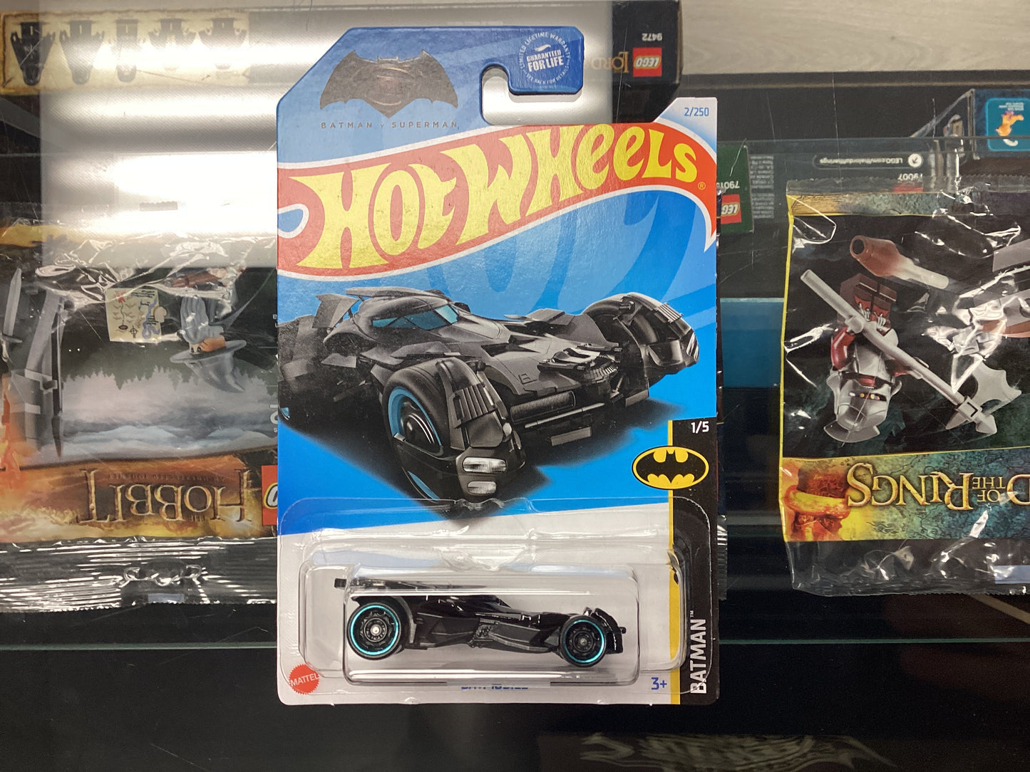 HE HotWheels Batman Batmobile Batman v SuperMan