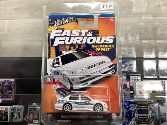 HE HotWheels Fast & Furious HW Decades Of Fast Volkswagen Jetta MK2