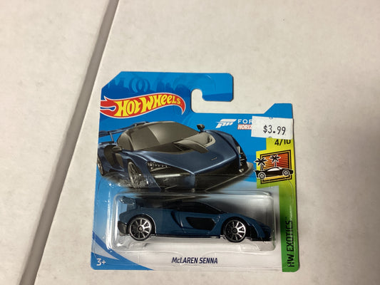 HE Hot Wheels HW Exotics McLaren Senna Short Card