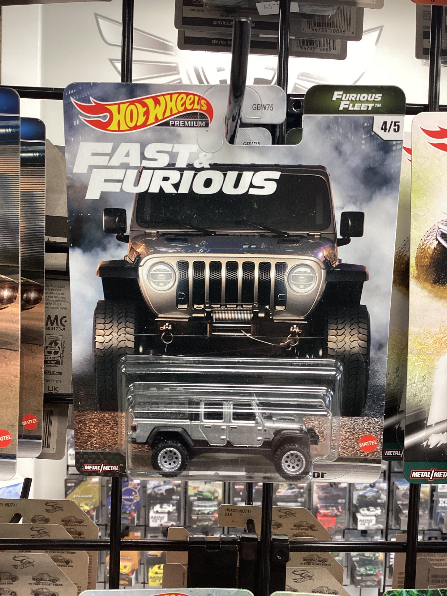 HE HotWheels fast and furious Jeep gladiator