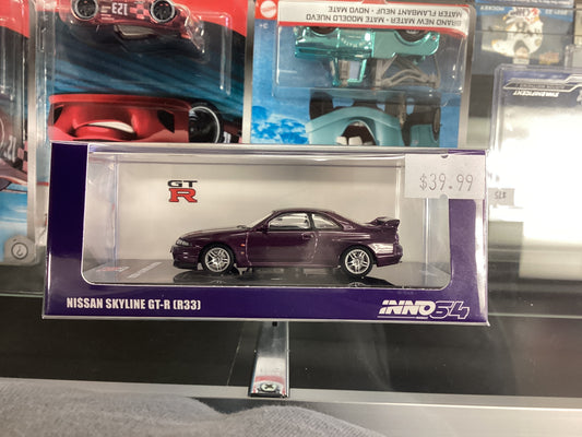 HE Inno64 Nissan Skyline Gt-R (R33) Purple