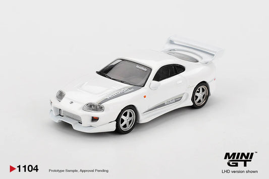 HE MGT01104 Mini GT Toyota Supra Veilside Combat V-4 White #1104