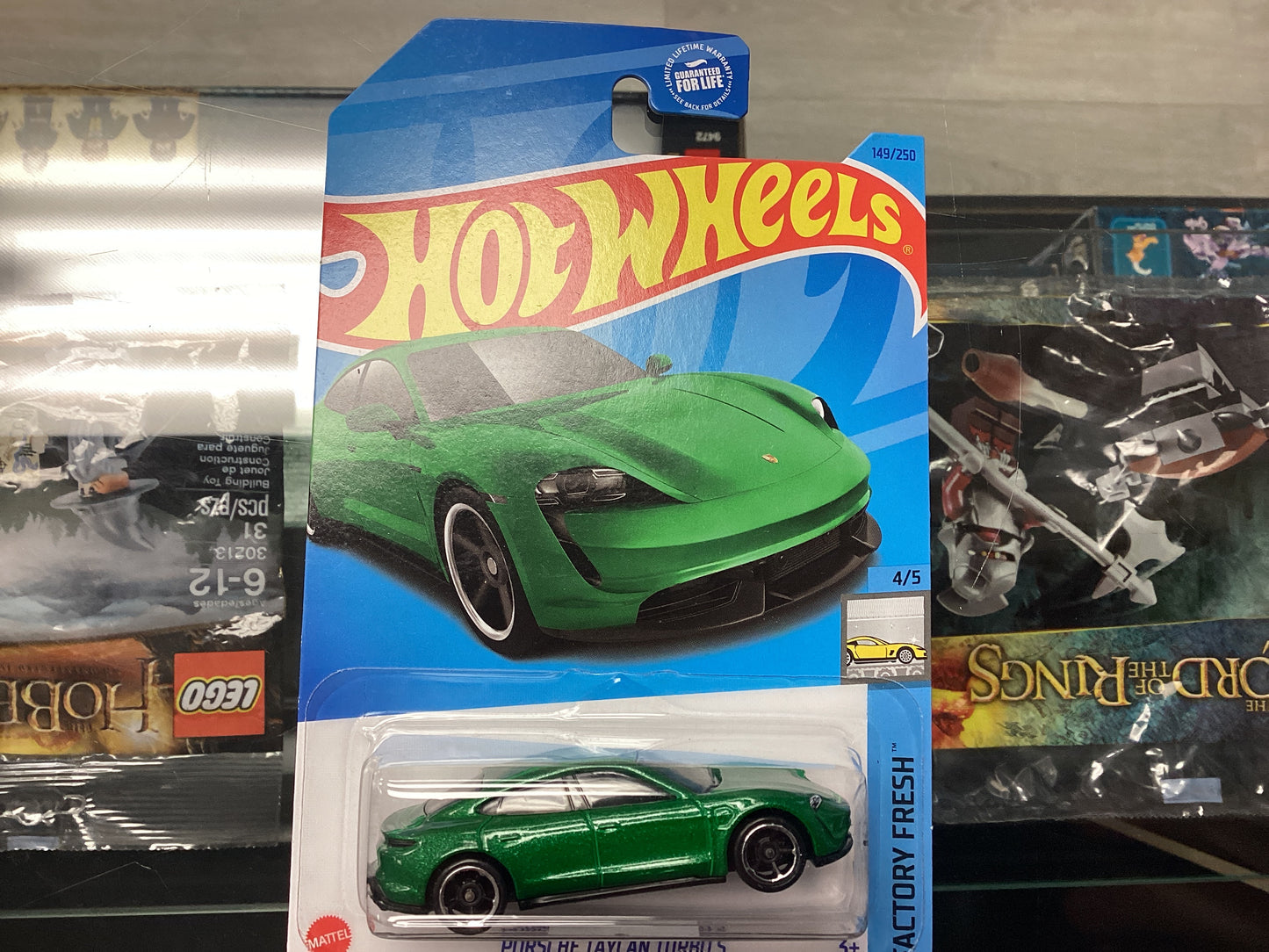 HE HotWheels Factory Fresh Porsche Taycan Turbo S Green