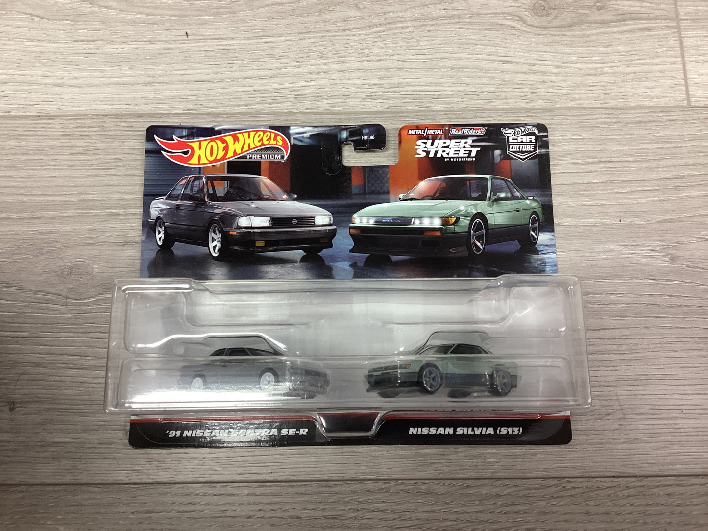 HE HotWheels Super Street ‘91 Nissan Sentra SE-R, Nissan Silvia (s13)