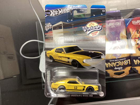 HE Hot Wheels Vintage Racing Club 1969 Fore Mustang Boss 302