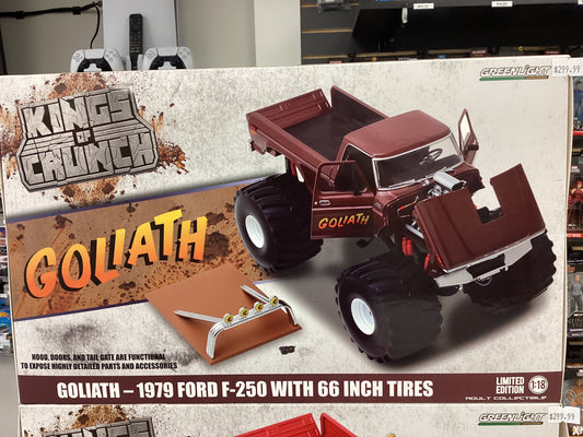 Green light Goliath - 1979 Ford F-250 With 66 Inch Tires 1:18