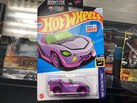 HE HotWheels HW Screen Time Monster High Ghoul Mobile