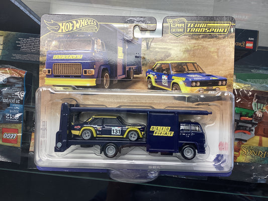 HE Hot Wheels Team Transport Fiat 131 Abarth Second Story Lorry