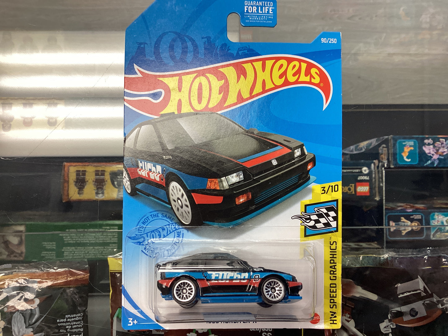 HE HotWheels HW Speed Graphics 1985 Honda CR-X