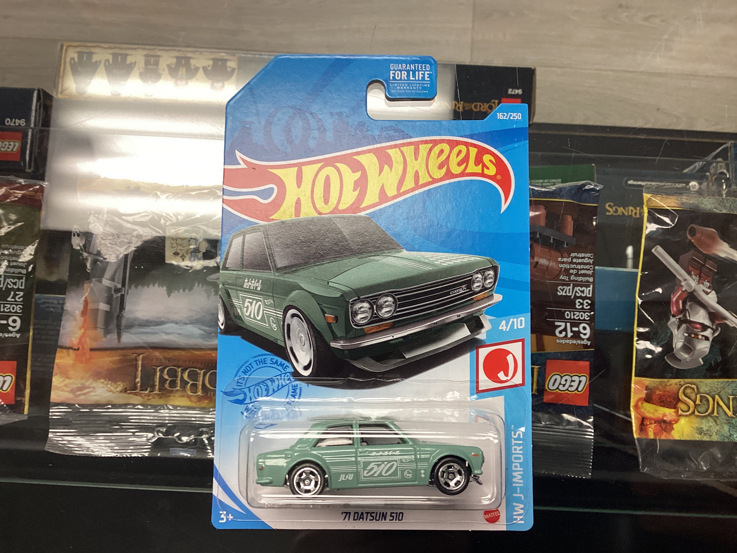 HE HotWheels J-Imports ‘71 Datsun 510 Green