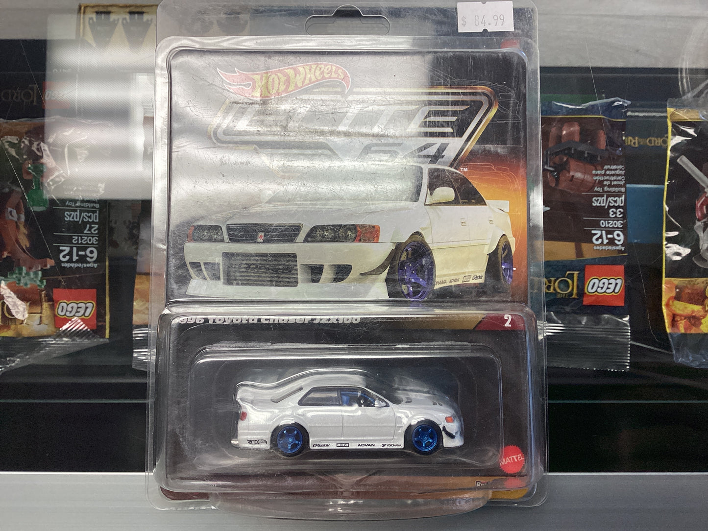 HE Hot Wheels Elite 64 1996 Toyota Chaser JZX100