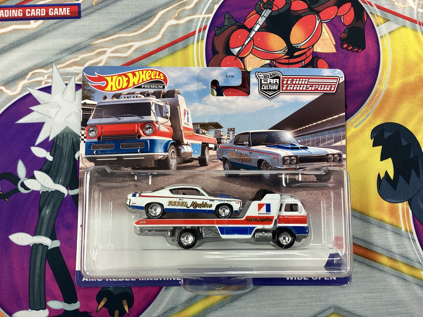 HE HotWheels Team Transporter AMC Rebel Machine Wide Open