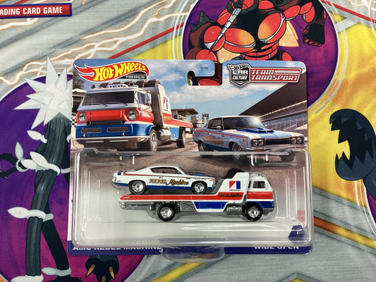 HE HotWheels Team Transporter AMC Rebel Machine Wide Open