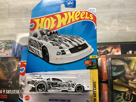 HE HotWheels HW Art Cars Mustang Funny Car