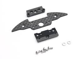 RX566 Reflex Racing MF-1 Carbon Fiber Bumper and Aluminum Clip Set
