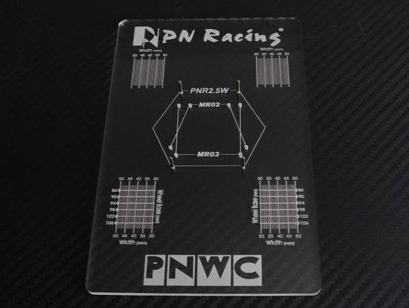 700662 PN Racing Mini-Z MR02/MR03/MR04 PNR2.5 V5 Setup Board