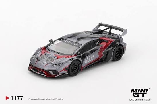 HE MGT01177 Mini GT LB Works Lamborghini Huracan GT Ronin #1177