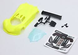 RAW-001-NY Reflex Racing MF-1 ABS Plastic Body Set (Neon Yellow)