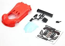 RAW-001-RO Reflex Racing MF-1 ABS Plastic Body Set (Red Orange)