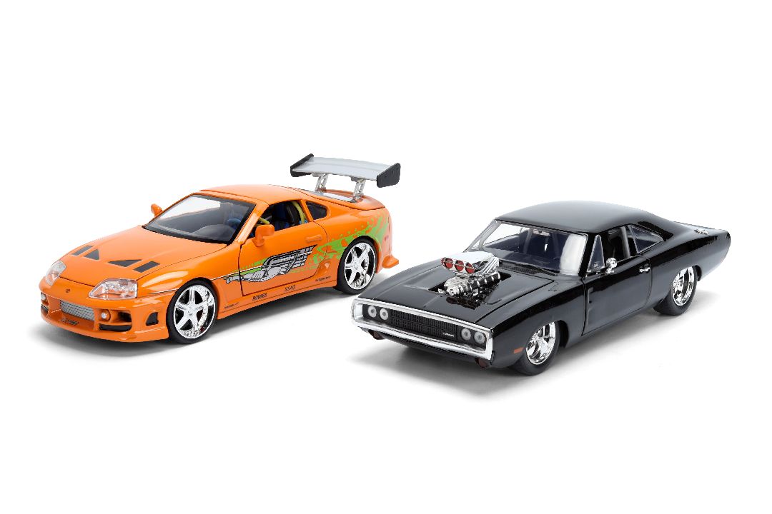 JAD37542 Jada 1/24 "Fast & Furious 25th" Dom & Brian Twin Pack