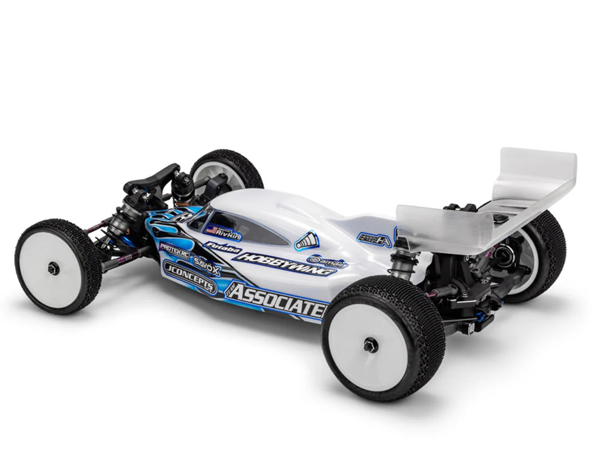 JCO0723L JConcepts Team Associated RC10B7/B7D "Striker" 1/10 2WD Buggy Body w/Carpet Wing (Clear) (Lightweight)