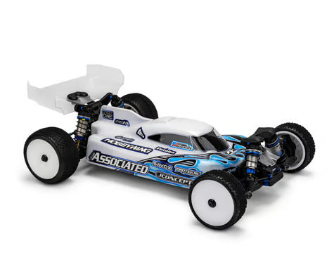 JCO0724L JConcepts Team Associated RC10B84 "Striker" 1/10 4WD Buggy Body (Lightweight) w/Turf Wing (Clear)