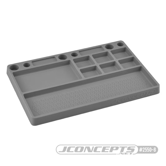 JCO2250-8 JConcepts Parts Tray, Rubber Material - Grey