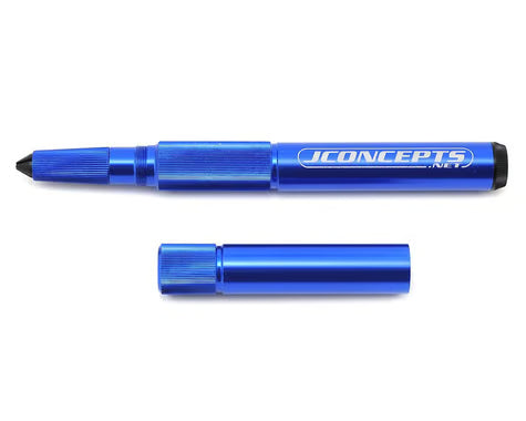JCO2552-1 JConcepts Precision Hobby Knife Handle w/Storage (Blue)