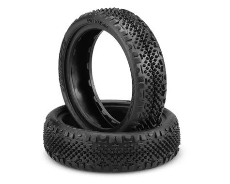 JCO3181-011 JConcepts Pin Swag Slim 2.2" 2WD Front Buggy Carpet Tires (2) (Purple)