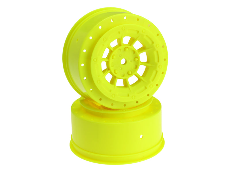 JCO3344Y JConcepts Hazard - SC6.4 Wheel - Yellow (2)