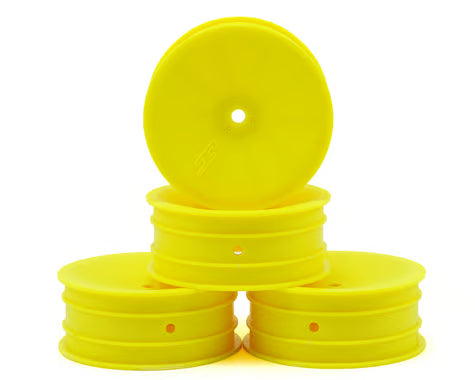 JCO3347Y JConcepts Mono 2.2 Front Wheels (Yellow) (4) (B7/B6/B5/RB6) w/12mm Hex