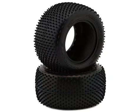 JCO4107-010 JConcepts 2.2" Siren 1/10 Stadium Truck Carpet Tires (2) (Pink)