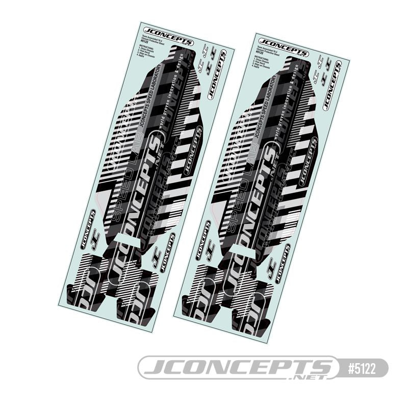 JCO5122 JConcepts - T6.4 Precut Chassis Protective Sheet, 2pc
