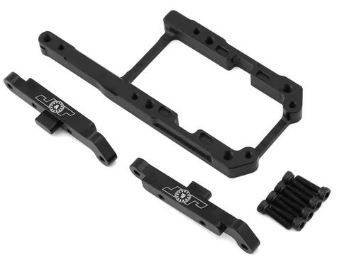 JT10747-1 J&T Bearing Co. Tekno 3-Piece Engine Mount (4-Shoe Protek/J&T Clutch) (Black)