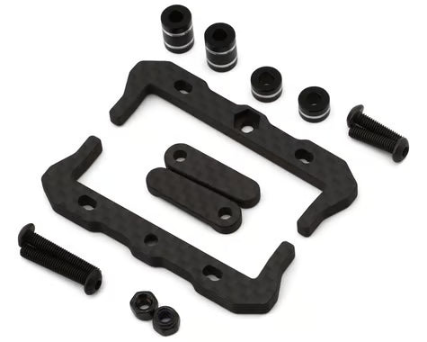 JT11198 J&T Bearing Co. Associated B7 Adjustable Carbon Fiber Battery Hold Down Kit
