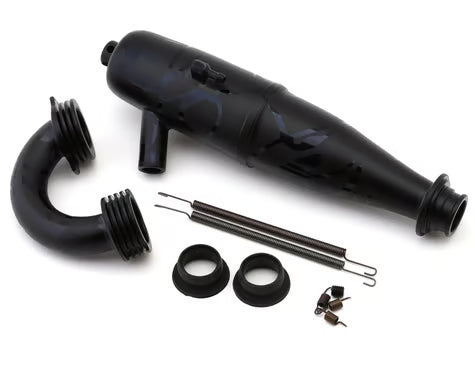 JT12875 J&T Bearing Co. 2135 Tuned Pipe & Header Combo (Black Splash)