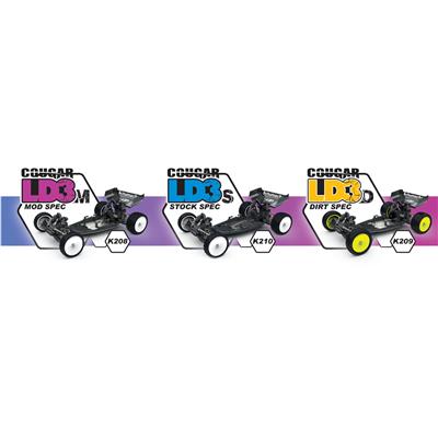 K208 Schumacher Cougar LD3M - Mod Spec - Kit