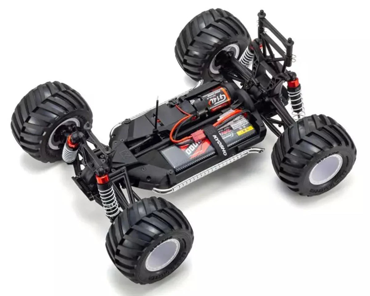 34413T1 Kyosho Fazer Mk2 Mad Van 1/10 4WD Readyset Brushed Monster Truck (Mooneyes) w/2.4GHz Radio