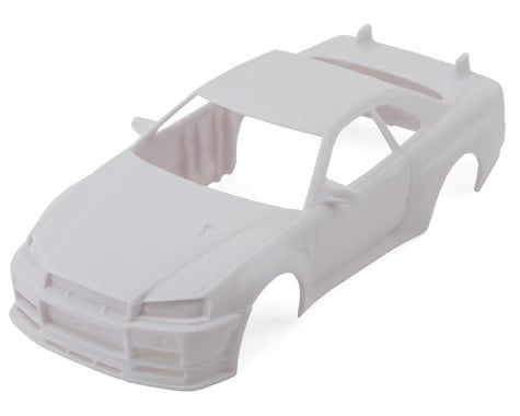 MZN206 Kyosho Mini-Z MA-020 Nissan Skyline GT-R R34 Body w/Wheels (Unpainted)