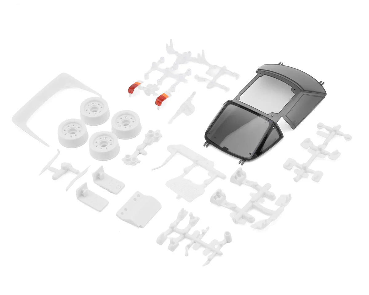 MZN235 Kyosho Mini-Z MR-04 Mazda Savanna RX-7 Body Set (Unpainted) w/Rims