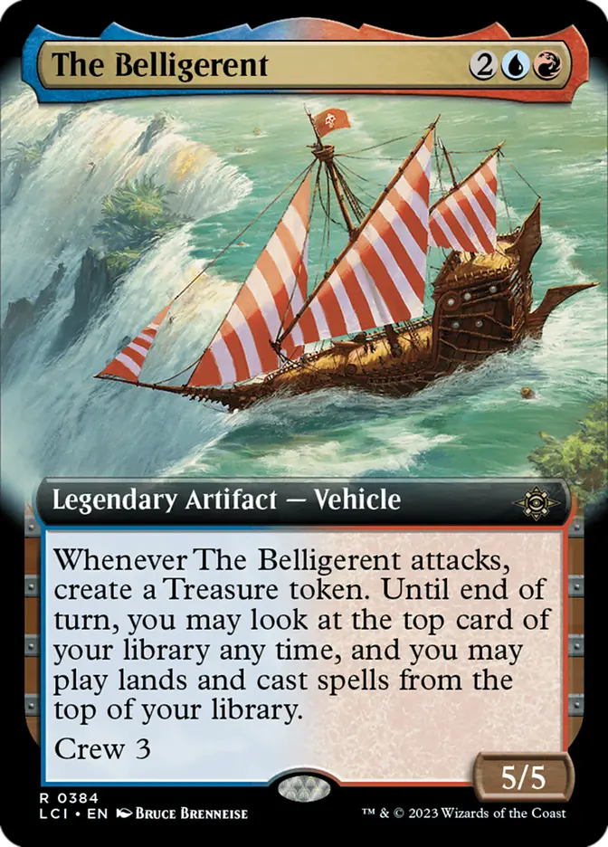 The Belligerent - Full Art (LCI) The Lost Caverns of Ixalan