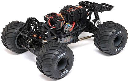 LOS01026T4 Losi 1/18 Mini LMT Zombie RTR - Battery / Charger Included - Red