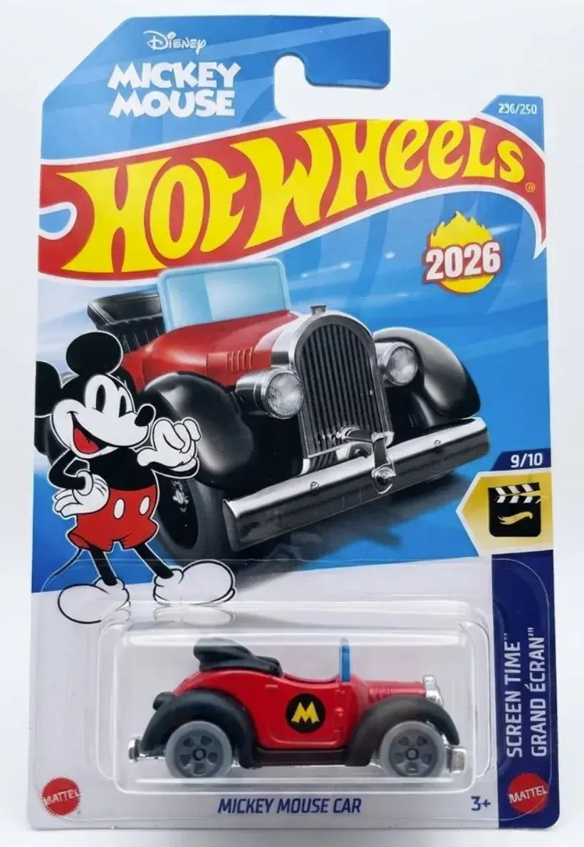 HE Hot Wheels Screen Time Mickey Mouse Car – Hunters Toys & Collectibles
